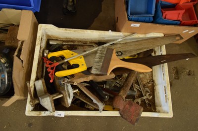 Lot 900 - ONE BOX OF MIXED TOOLS