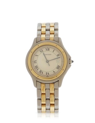 Lot 270 - A Cartier Cougar De Cartier watch reference...