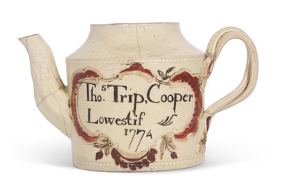 Lot 104 - A rare documentary named and dated polychrome...