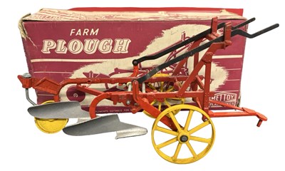 Lot 200 - A boxed Mettoy farm plough