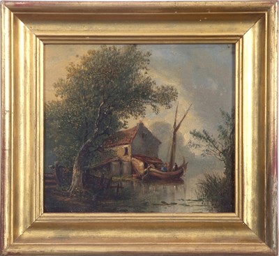 Lot 443 - Attributed to Alfred Stannard (1806-1889), A...