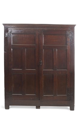 Lot 359 - A late 17th Century oak floor standing...