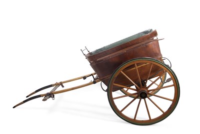 Lot 377 - A late 19th or early 20th Century single axle...