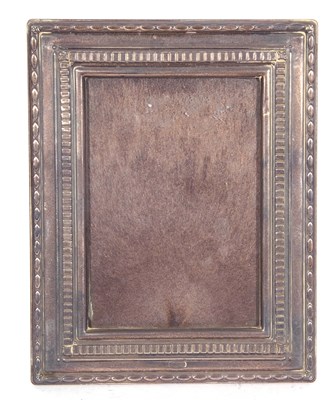 Lot 68 - Elizabeth II silver photograph frame of...