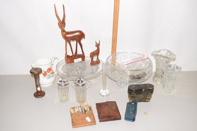 Lot 5 - Mixed Lot: Opera glasses, various glass bowls...
