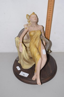 Lot 21 - A composition figure