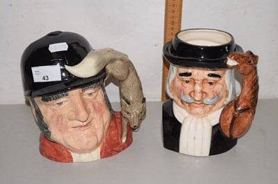 Lot 43 - Royal Doulton character jugs Gone Away...