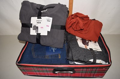Lot 114 - A case of as new jeans, pyjamas etc