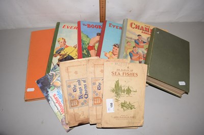 Lot 150 - Mixed Lot: Albums of various cigarette cards,...