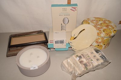 Lot 152 - Mixed Lot: M&S extendable wall mirrors, cake...