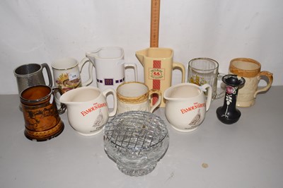 Lot 179 - Mixed Lot: Modern pub jugs, tankards etc