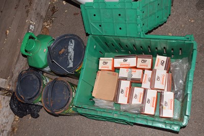 Lot 406 - Mixed lot to include shed paint and a large...