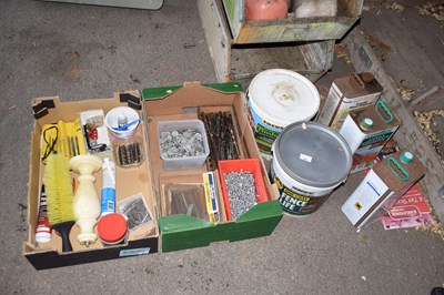 Lot 407 - Mixed lot of garage clearance items to include...