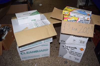 Lot 214 - Four boxes of various surgical gloves