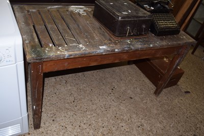 Lot 295 - Late 19th or early 20th Century side table or...