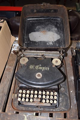 Lot 296 - Vintage Empire typewriter