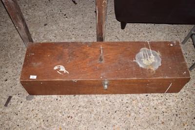 Lot 298 - A hardwood case
