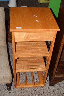 Lot 309 - A modern kitchen shelf unit