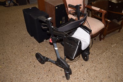 Lot 312 - A folding mobility walker