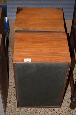 Lot 339 - A pair of Goodmans Mezzo III speakers