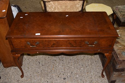 Lot 342 - A vintage Garrard record player in a cabriole...