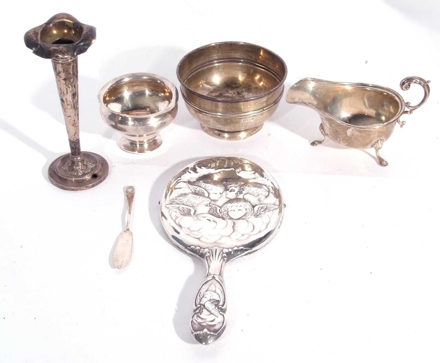 Lot 118 - Mixed Lot to include a late Victorian silver...