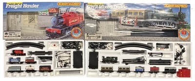 Lot 19 - A pair of boxed Hornby 00 gauge trains sets,...
