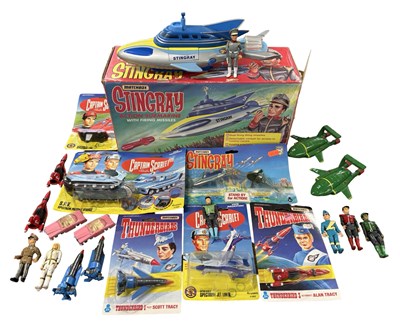 Lot 66 - A collection of various vintage Thunderbirds,...