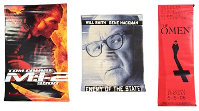 Lot 147 - Three large vinyl film advertising banners: -...