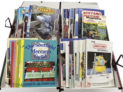 Lot 275 - A collection of various Meccano magazines,...