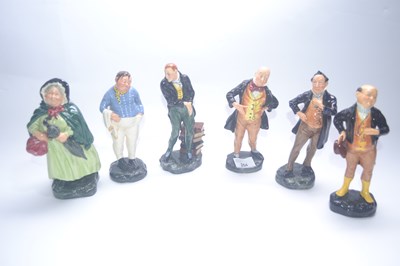 Lot 254 - A collection of Royal Doulton pottery Dickens...