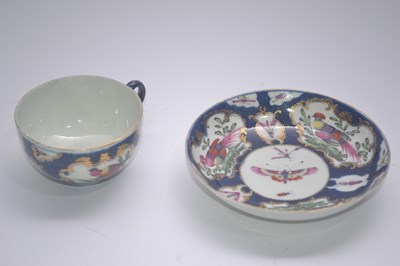 Lot 281 - An 18th Century Worcester porcelain cup and...