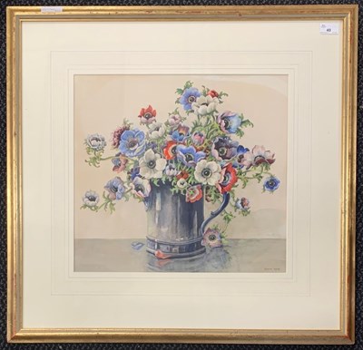 Lot 40 - Edwin Byatt (1888-1948), Floral still life...