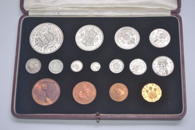 Lot 306 - A boxed set Royal Mint specimen coins from 1937