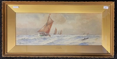 Lot 43 - W.H. Pearson (British, 20th century), 'Off the...