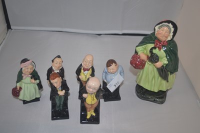 Lot 319 - A large Royal Doulton model of Sairey Gamp,...