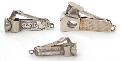 Lot 99 - Mixed Lot: Two vintage silver hallmarked...
