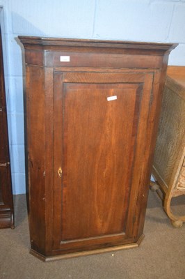 Lot 359 - A late Georgian oak and mahogany cross banded...
