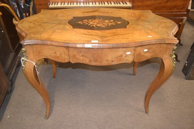 Lot 361 - A 19th Century French walnut veneered and...
