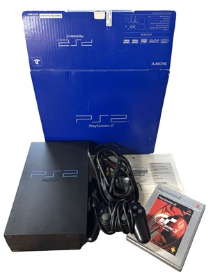 Lot 477 - A boxed Sony Playstation 2 console, with...