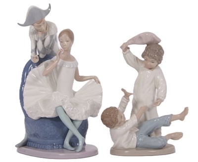 Lot 26A - NAO Group of Harlequin and Columbine and...