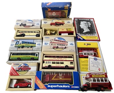 Lot 151 - A collection of various boxed Corgi die-cast...
