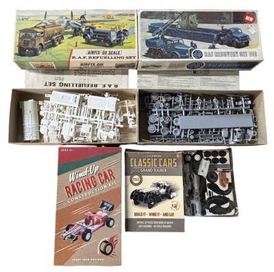 Lot 263 - Four boxed construction kits, to include...
