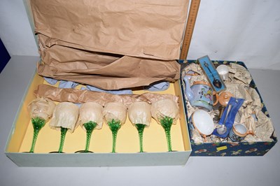 Lot 165 - Mixed Lot: Japanese lustre finish tea ware,...