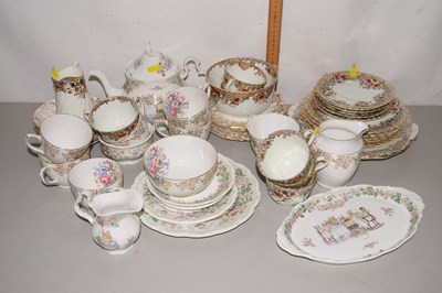 Lot 190 - Mixed Lot: Various assorted tea wares to...