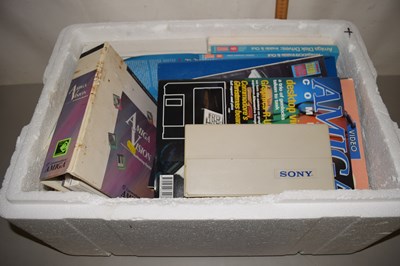 Lot 208 - Vintage Computer Interest -  Box of various...