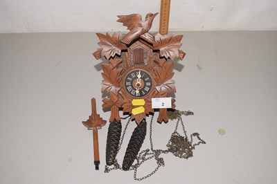 Lot 2 - Hubert Herr Black forrest cuckoo clock