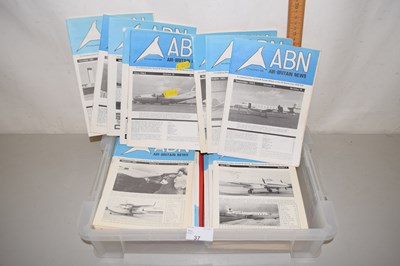 Lot 37 - Box of Air Britain News magazines