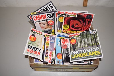 Lot 63 - A box of various photo plus computer discs