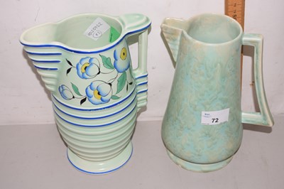 Lot 72 - A Burliegh ware jug and one other